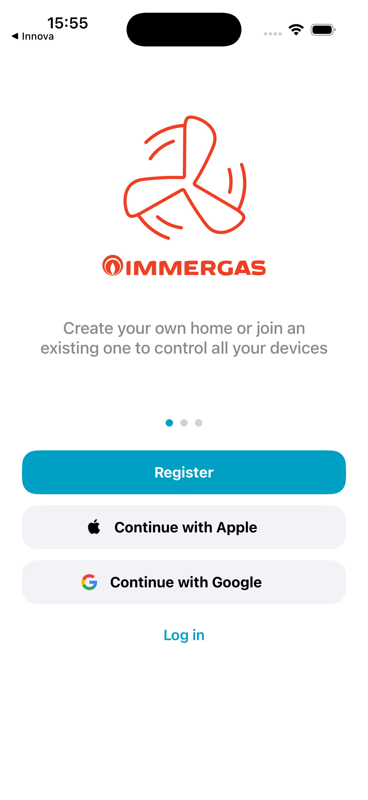 App screen